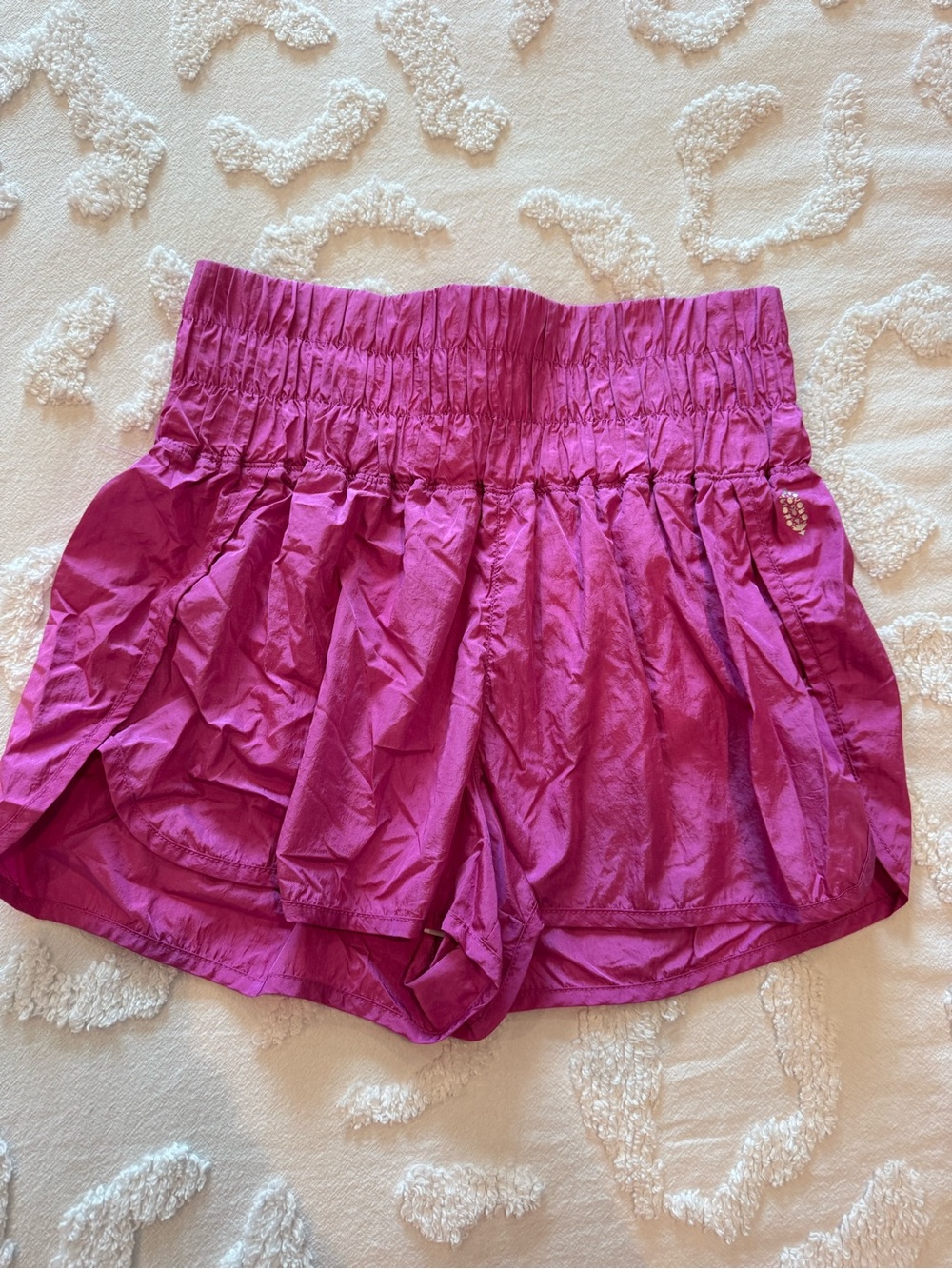 FP Movement by Free People Fuchsia High-Rise Athletic Shorts